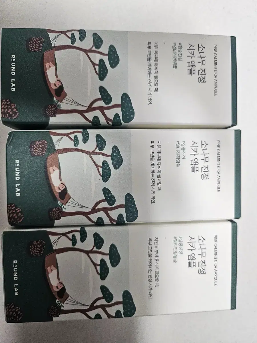 라운드랩 소나무 진정 시카앰플 30ml , 3개 일괄 3.5